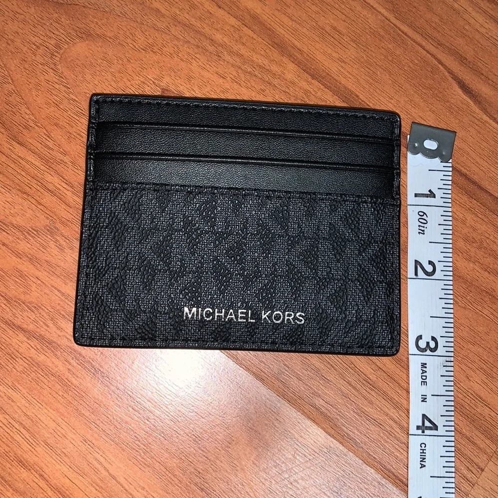 NWT Michael Kors Cooper Monogram Card Case